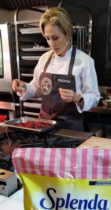 frutos rojos para fondant de chocolate
