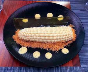 Postre elote de arroz con leche