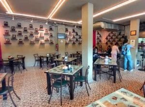 Salon del restaurante Don Lázaro El Viajero