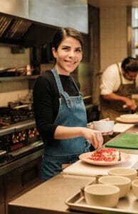 chef Gaby Ruiz de restaurante Legado