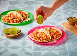 pastacos de papa con chorizo y coditos