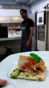 Panasonic Cooking y el Chef Omar Sandoval muestran la multifuncionalidad del horno NN-DS59 2 foccacia preparada en horno de microondas