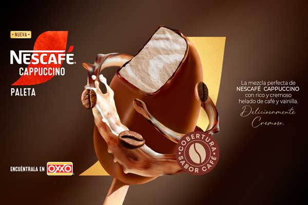 Nestlé lanza Nescafé Cappuccino, la primera paleta helada con delicioso café real 1 Nestlé lanza Nescafé Cappuccino, la primera paleta helada con delicioso café real