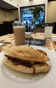 Sandwich Porfirio Buenos Díaz