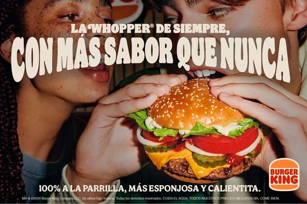 Un clásico reinventado: Burger King mejora la preparación de su icónica Whopper 1 Un clásico reinventado: Burger King mejora la preparación de su icónica Whopper