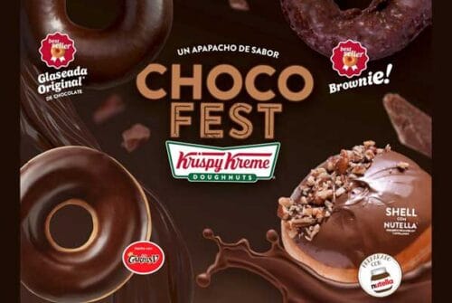 Llega el Choco Fest de Krispy Kreme para antojar a los amantes del chocolate
