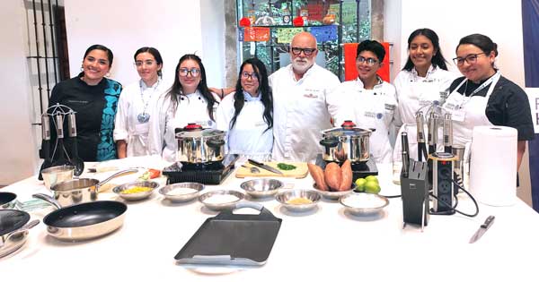 Clase de cocina con Magefesa