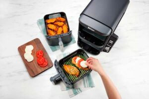 freidora de aire con doble capacidad SharkNinja