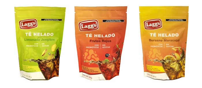 Sabores de Té Helado Lagg's