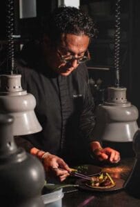 Pepe Salinas en el Balcón del Zócalo