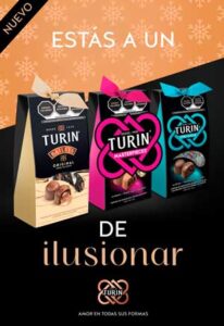 Chocolates TURIN en Navidad