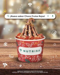 sabor choco frutos rojos Nutrisa