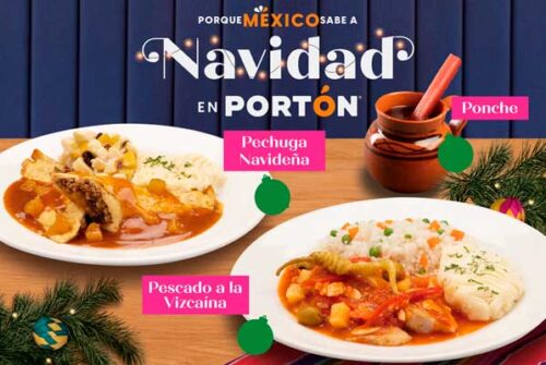 Portón presenta su menú navideño con recetas 100% tradicionales