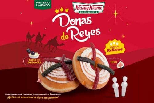 Las Donas de Reyes de Krispy Kreme llegan para combinar la tradición y un sabor inigualables