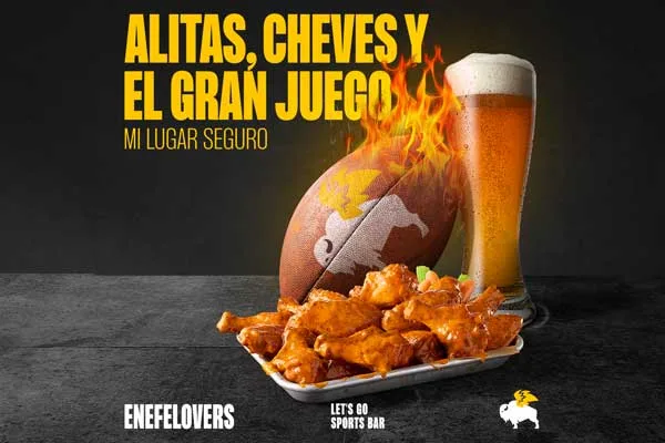 El sabor del Super Bowl LIX está en Buffalo Wild Wings 🏈🍻