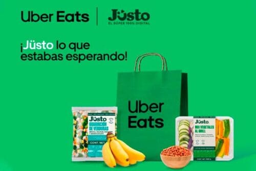 Jüsto, el súper 100% digital, llega a Uber Eats 🛒