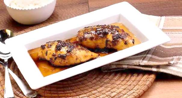 Pollo en Salsa de Maple
