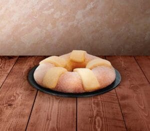 rosca de azúcar Toks