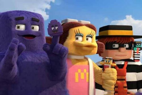 McDonald’s construye menú especial de Una Película de Minecraft