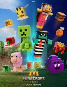 Una película de Minecraft en McDonald's