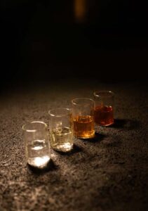 cata de destilados mexicanos