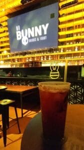 mojito de frutos rojos en Mr Bunny