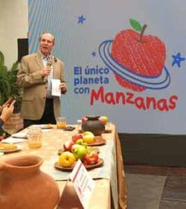 Un planeta con manzanas