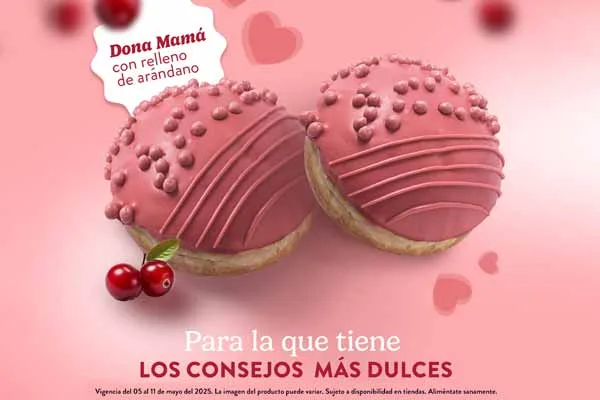 Este Día de las Madres celebra con la dona para mamá de Krispy Kreme