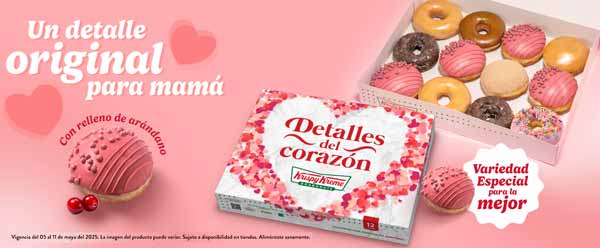 Dona para mamá krispy Kreme