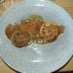 Carpaccio de Atún y Jitomate