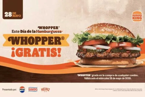 Burger King celebra el Mes de la Whopper con promociones únicas