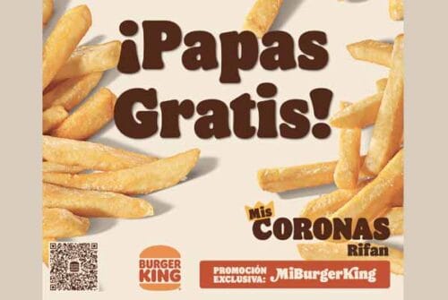 Mis coronas rifan, el nuevo programa de lealtad de Burger King