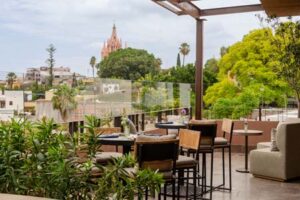 NUMU Boutique Hotel será sede de las “Cenas de Altura” en Millesime GNP Weekend 2025 2 terraza Noia en San Miguel de Allende