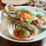 Ostión con horchata