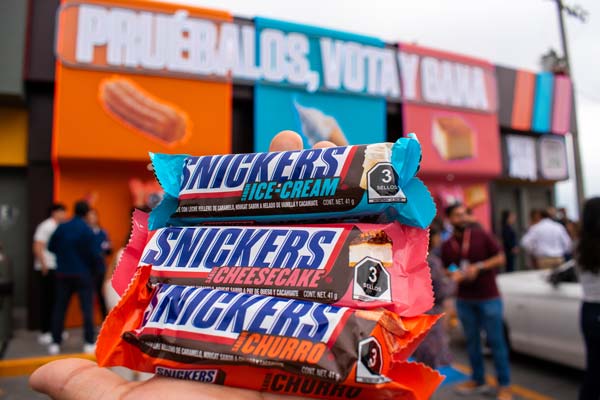 Snickers lanza barras de edición limitada con sabor a Churro, Ice-Cream y Cheesecake 1 Snickers lanza barras de edición limitada con sabor a Churro, Ice-Cream y Cheesecake
