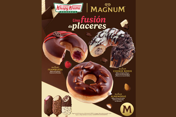 Krispy Kreme y Magnum lanzan una colaboración irresistible ¡Placer en cada mordida! 1 Krispy Kreme y Magnum lanzan una colaboración irresistible ¡Placer en cada mordida!