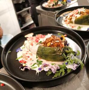 Chile en Nogada sin capear de Angelopolitano