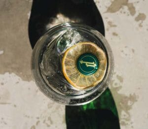 hidratación a la terrasse con Perrier