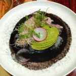 Ceviche en recado negro