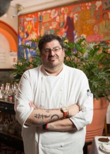 chef David Fuentes El Mural de los Poblanos