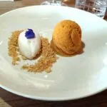 El chef Roberto Alcocer lleva su cocina de estrella Michelin a Zubieta en Mitikah 6 Tascalate con helado de dulce de leche
