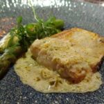 Filete de Lenguado con espárragos