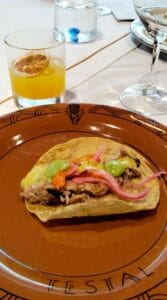 taco de puerquito Testal