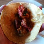 Tacos de filete en Zubieta