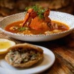 Chilpachole de Jaiba con gordita