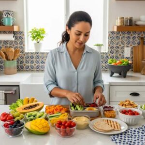 alimentos que se deben incluir en lonchera escolar