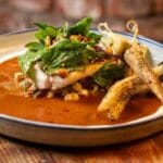 Pescado con elotitos