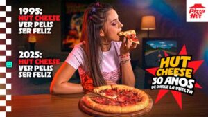 La orilla rellena de queso, creada por Pizza Hut, cumple 30 años 2 campaña 30 años de Darle la Vuelta Pizza Hut