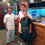 Chefs Erik Pedregal, Fernanda Luna y César Luciano