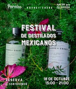 Parrilla Paraíso Festival de destilados Mexicanos